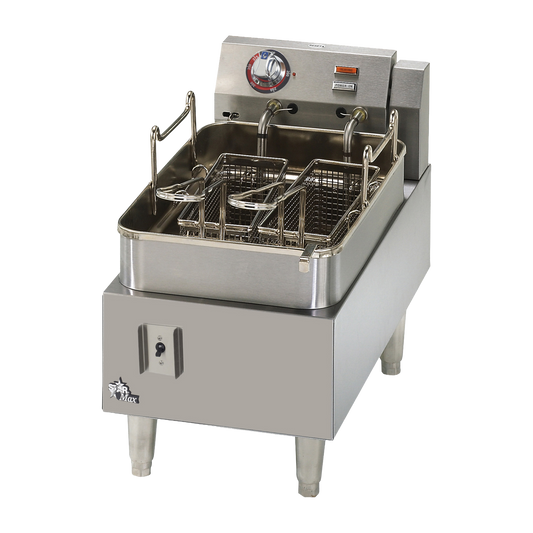 Star Fryer Electric Countertop 12"W Stainless Steel 15 lb. Capacity