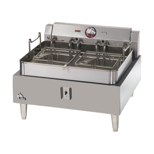 Star Stainless Steel Countertop Electric Fryer 30 lb. Capacity