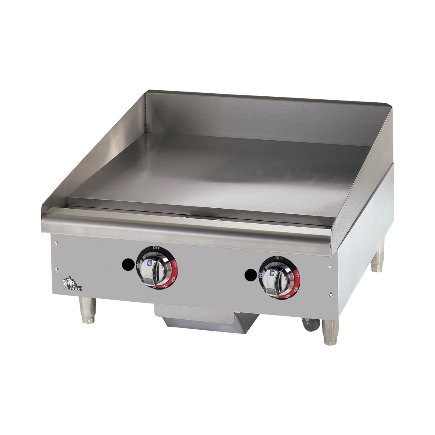 Star Stainless Steel Natural Gas Countertop Griddle Heavy Duty 24" W