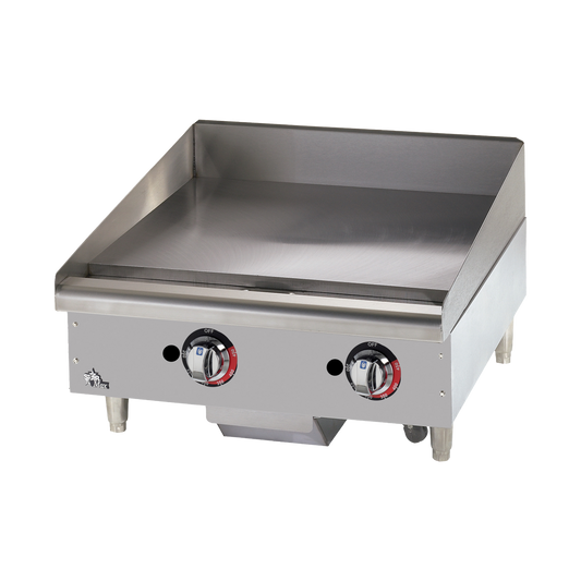 Star Stainless Steel Natural Gas Countertop Griddle Heavy Duty 24" W