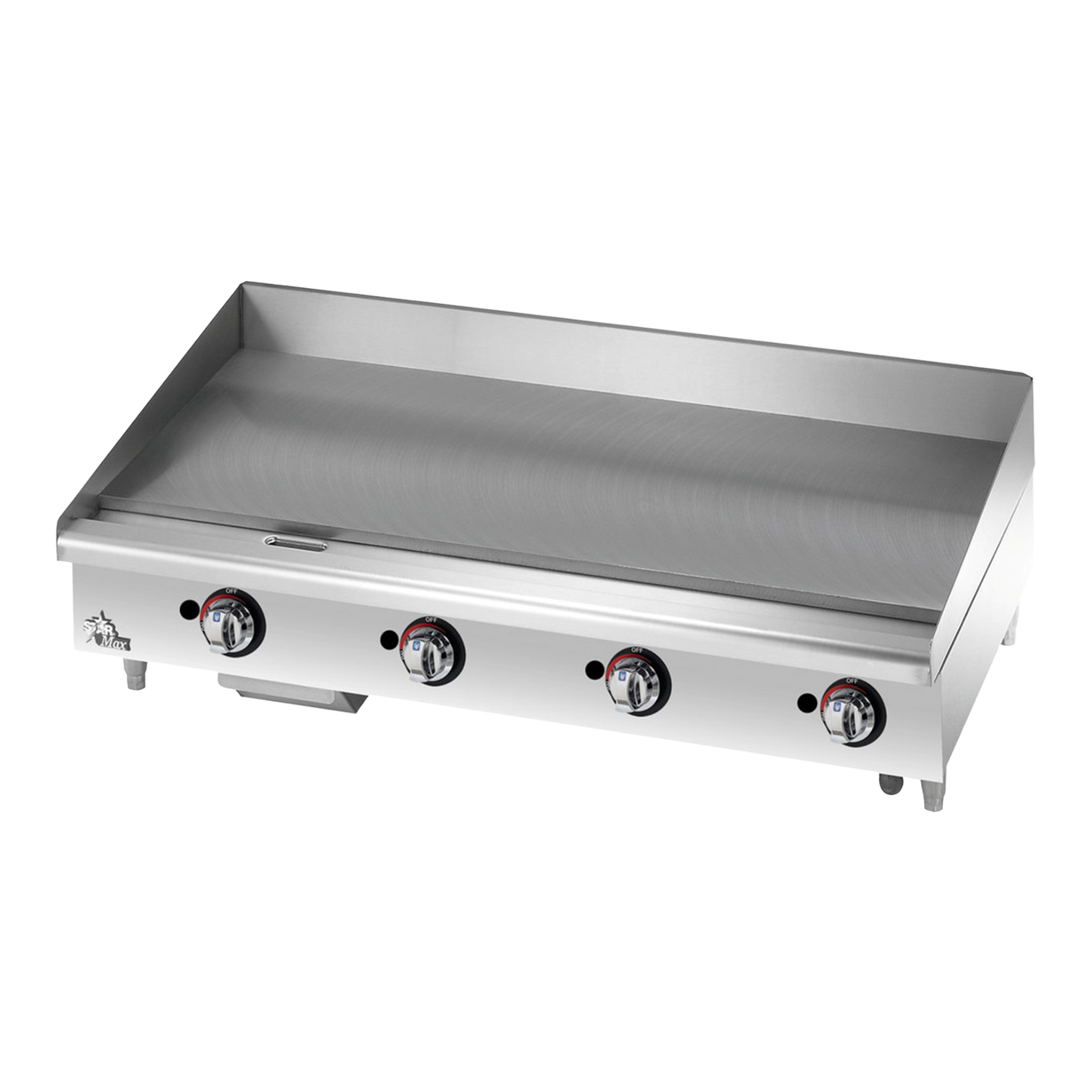 Star Stainless Steel Countertop Griddle Natural Gas Heavy Duty 48"W