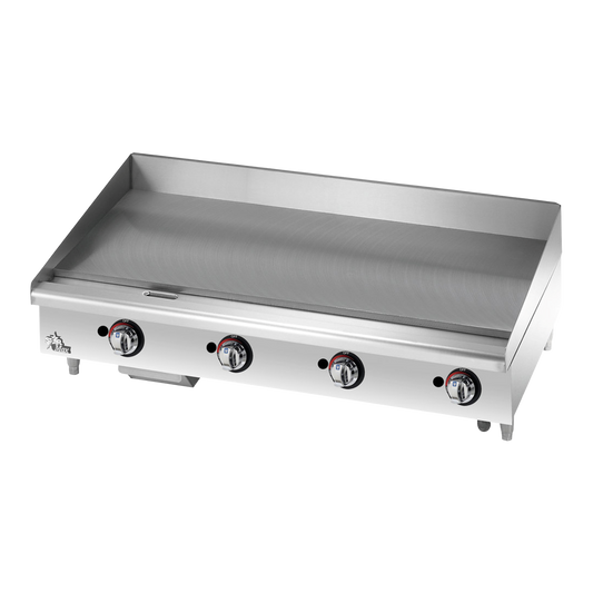 Star Stainless Steel Countertop Griddle Natural Gas Heavy Duty 48"W