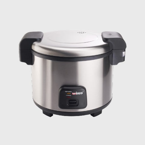 Winco Electric Rice Cooker Stainless Steel 30 Cup Capacity