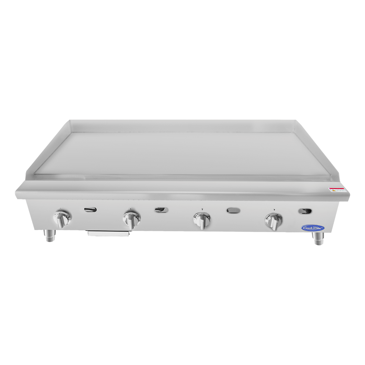 Atosa Heavy Duty Stainless Four Burner Gas Thermo-Griddle 48"W