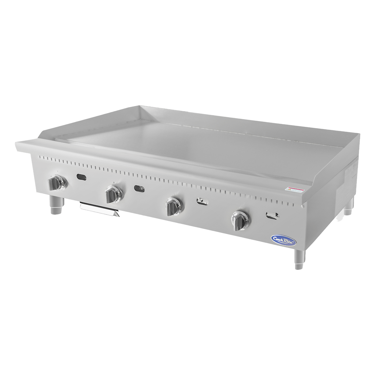 Atosa Heavy Duty Stainless Four Burner Gas Thermo-Griddle 48"W