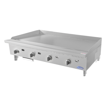 Atosa Heavy Duty Stainless Four Burner Gas Thermo-Griddle 48"W