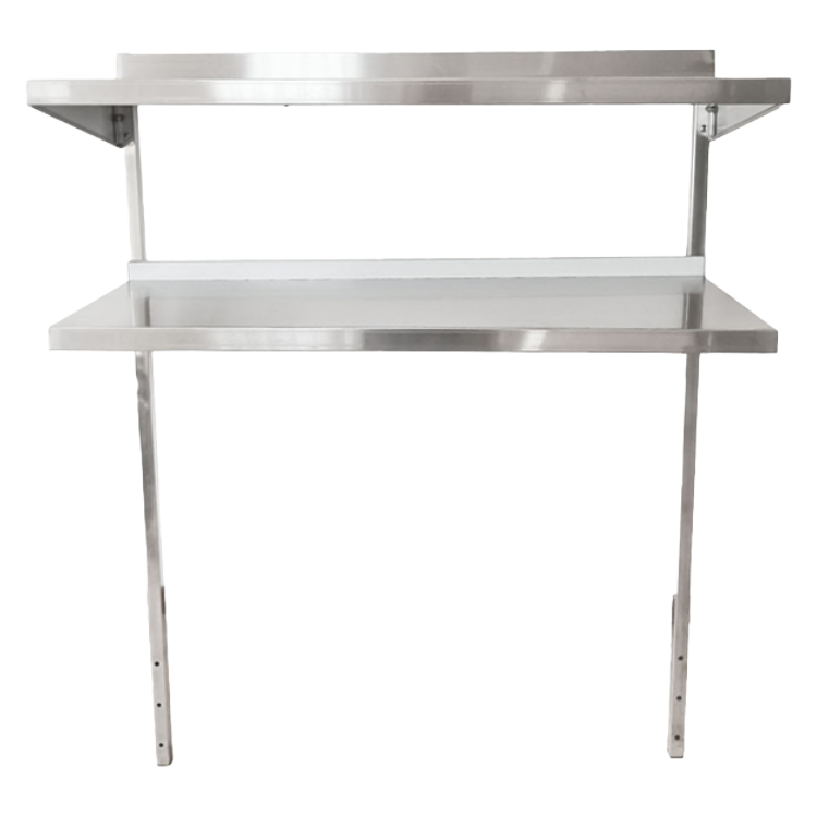Atosa Stainless Steel Adjustable Double Overshelf 36"W