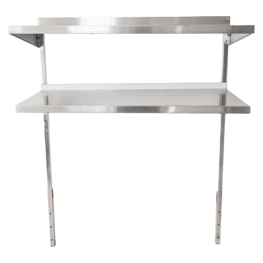Atosa Stainless Steel Adjustable Double Overshelf 36"W