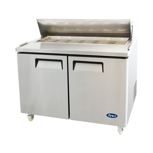 Atosa Two-Section Refrigerated Sandwich/Salad Prep Table 36"W