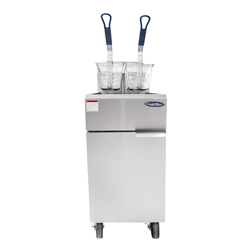 Atosa Deep Fryer Natural Gas 50 lb. Capacity