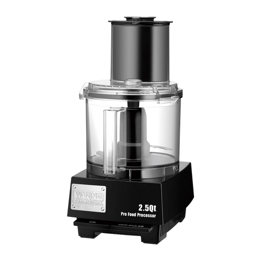 Waring WFP11S 2.5 Qt. Commercial Batch Bowl Food Processor with LiquiLock Seal System - 3/4 HP, 120V