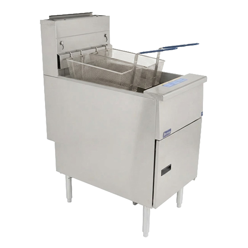Pitco Solstice Natural Gas Floor Fryer 70-90 lb. Capacity