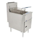Pitco Solstice Natural Gas Floor Fryer 70-90 lb. Capacity