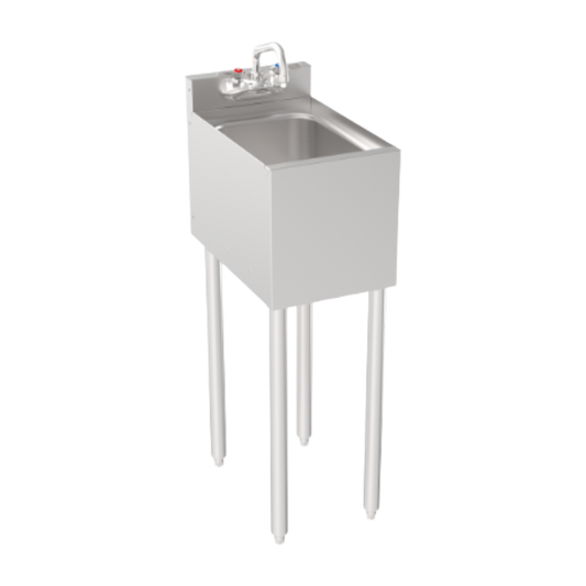 Krowne Silver Series One Compartment Sink 12"W