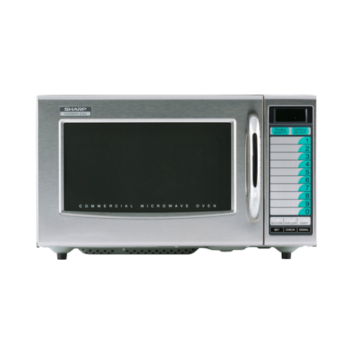 Sharp Microwave Oven Medium Duty Stainless Steel Digital Controls