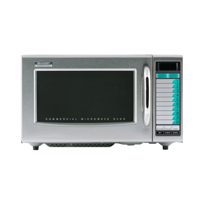 Sharp Microwave Oven Medium Duty Stainless Steel Digital Controls