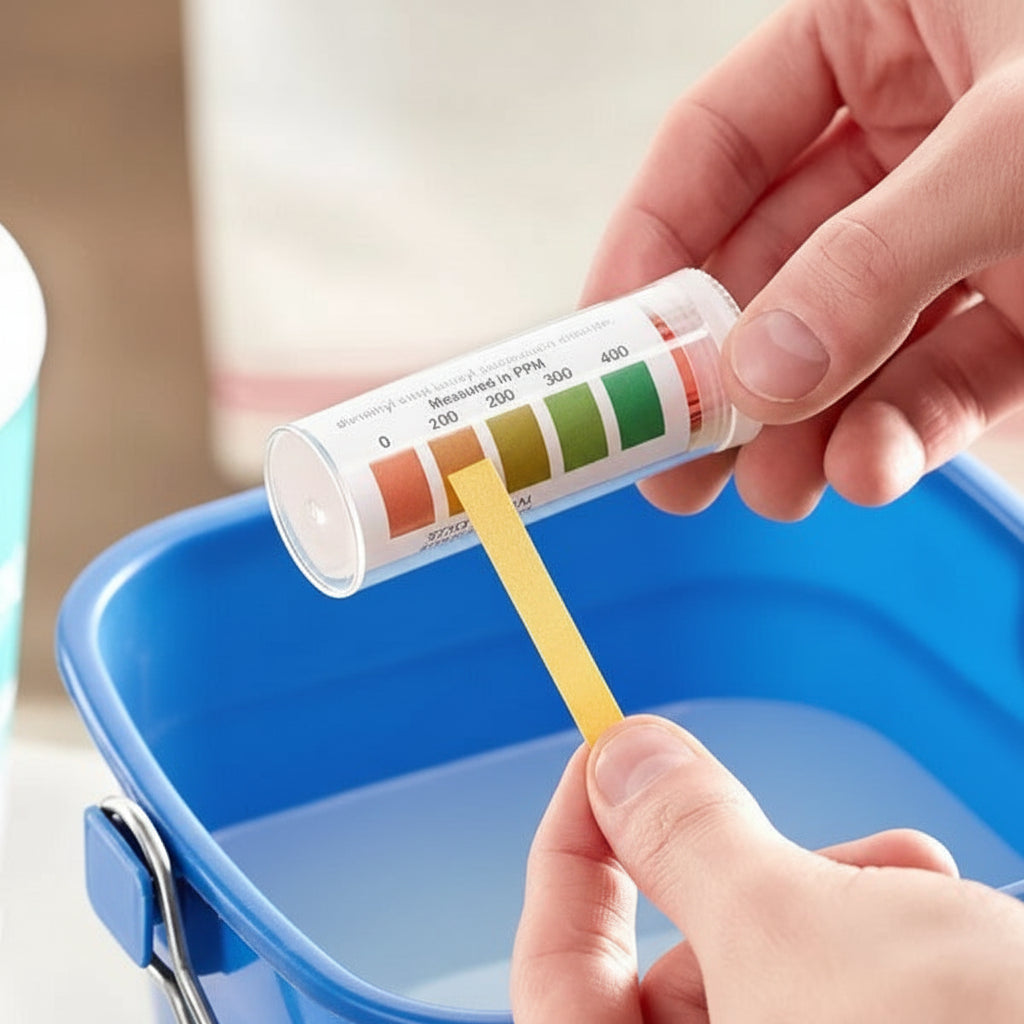 Quaternary Test Strips 0-400ppm