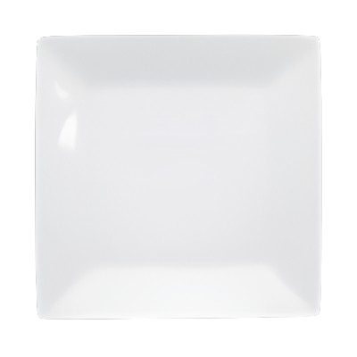 International Tableware Square Plate Porcelain Bright White 6" SP-6 - 36/Case