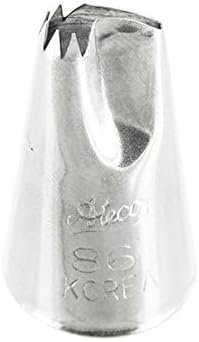 Ateco Stainless Steel Piping Tip Ruffle #86