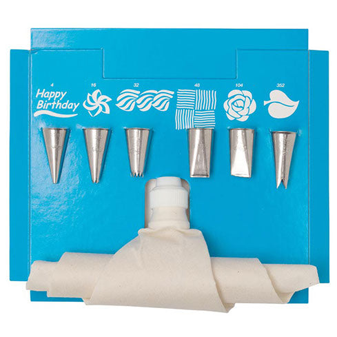 Ateco 8-Piece Cake Decorating Set 334