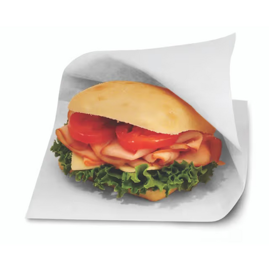 Double Open Sandwich Bag White 7" x 6.5" 707A - 1000/Case