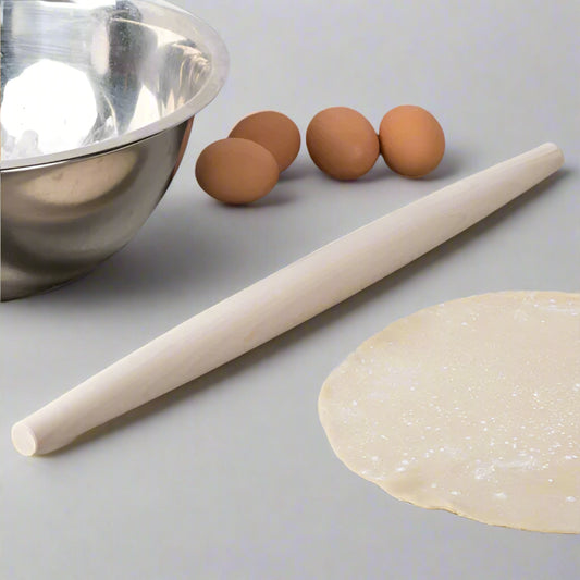 Ateco French Maple Wood Rolling Pin with Tapered Ends 20” 20175
