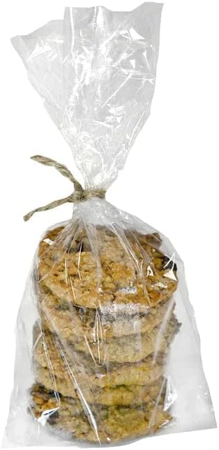 Poly Food Bag Clear 4" x 2" x 8" 1.5 Mil - 1000/Case