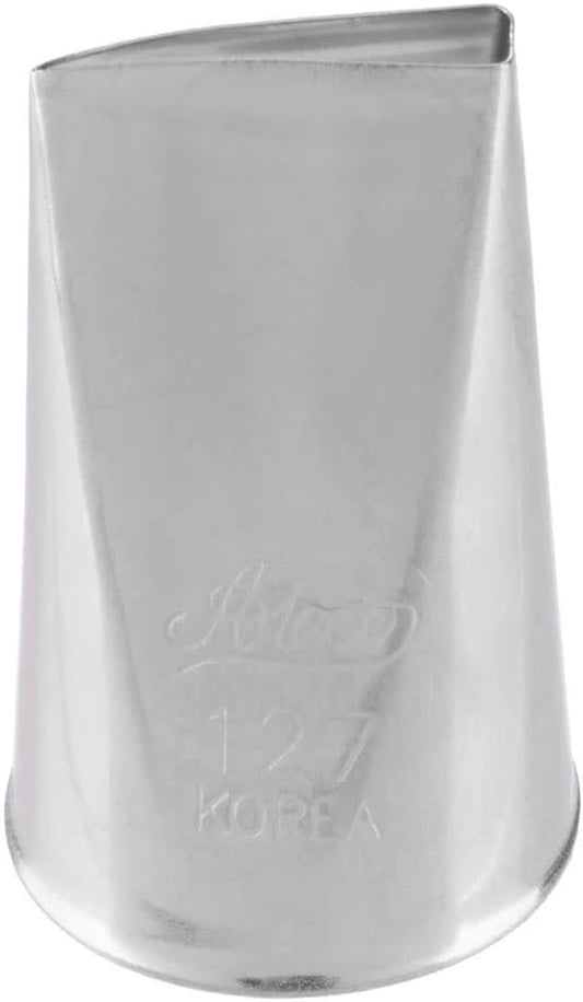 Ateco Stainless Steel Piping Tip Rose Leaf #127