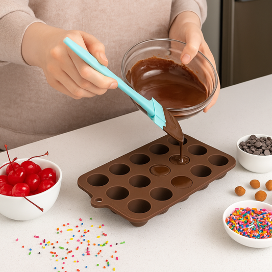 Harold Imports Mrs. Anderson's Chocolate Truffle Mold Sillicone 43763