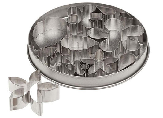Ateco 12-Piece Cookie Flower & Leaf Cutter Set 4849