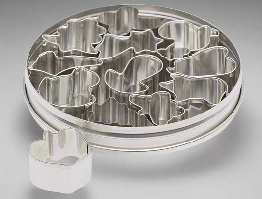 Ateco 12-Piece Stainless Steel Country Cutter Set 4850