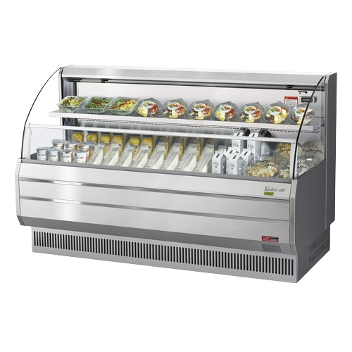 Turbo Air Horizontal Open Display Merchandiser Low Profile