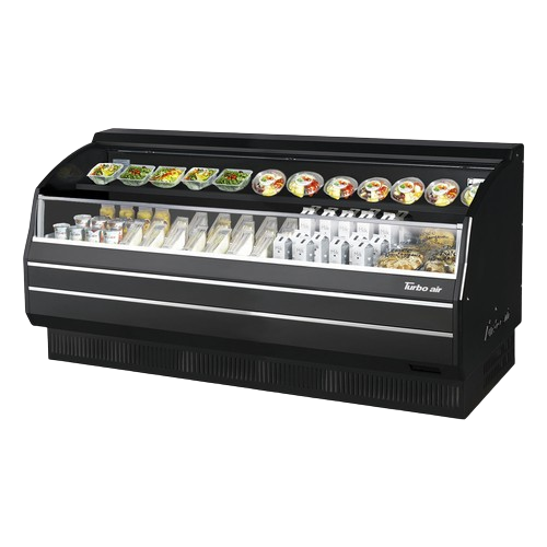 Turbo Air Horizontal Open Display Merchandiser Low Profile