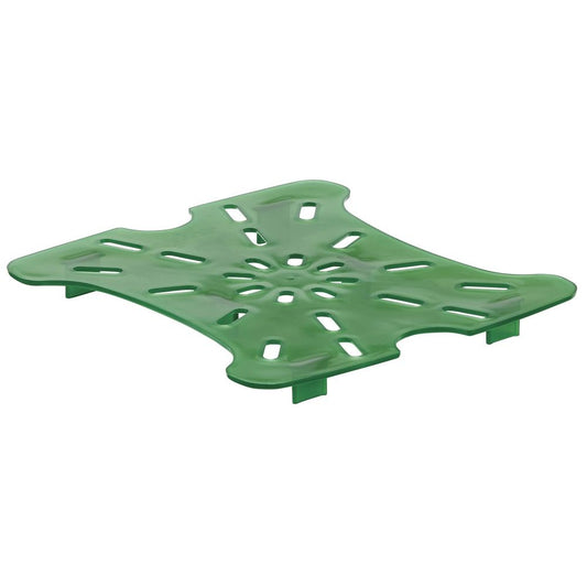 Cambro  FreshPro Containers Translucent Green Drain Shelf For 2 & 4 Qt. 2SFSFPDPP265