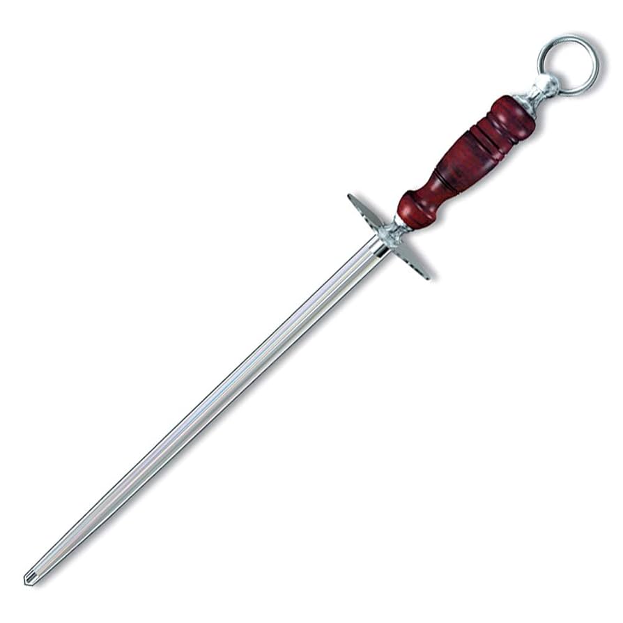 Victorinox Sharpening Steel With Wood Handle 14" 7.8991.20