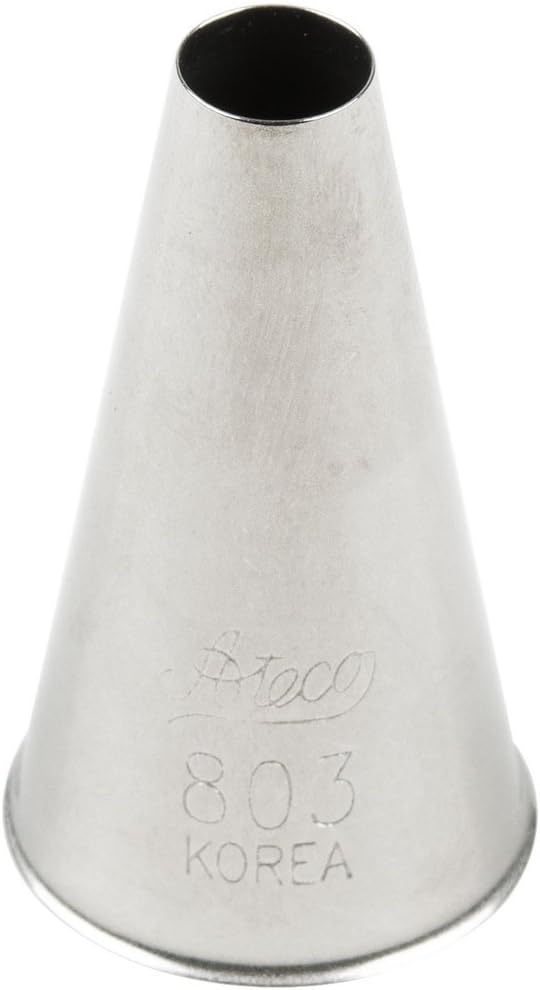 Ateco Stainless Steel Piping Tip Plain #803