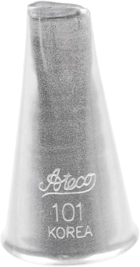 Ateco Stainless Steel Piping Tip Rose #101