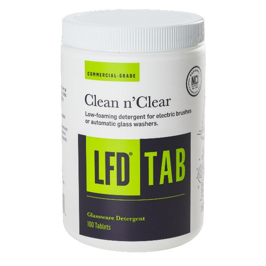 LFD Low Foam Bar Glass Detergent Tablet 100 Count