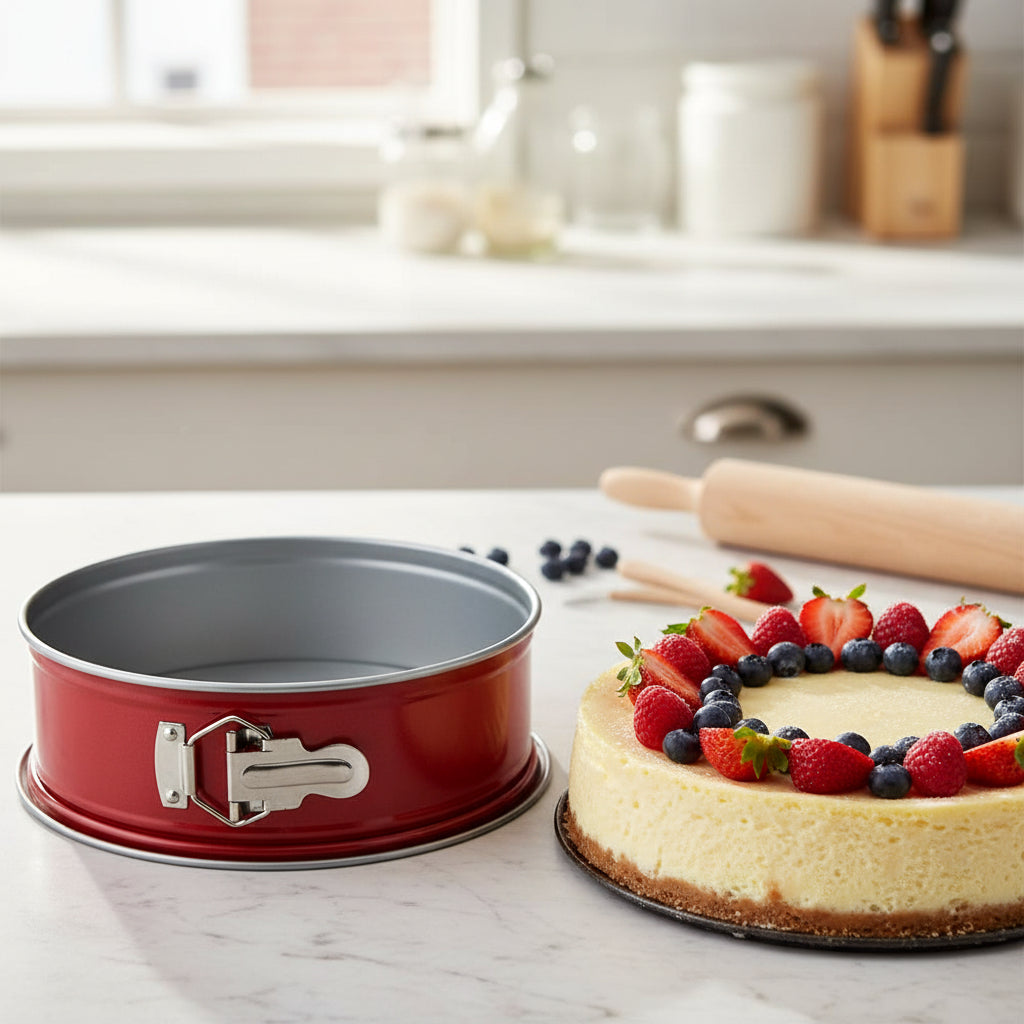 Nordic Ware Spring Form Pan Red 9" 55722