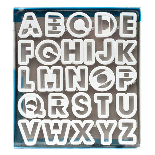Ateco Plastic 26-Piece Alphabet Cutter Set 5770