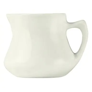 Yanco Ultima™ Creamer With Handle Porcelain Bright White 4-1/2 oz. RE-4-CM