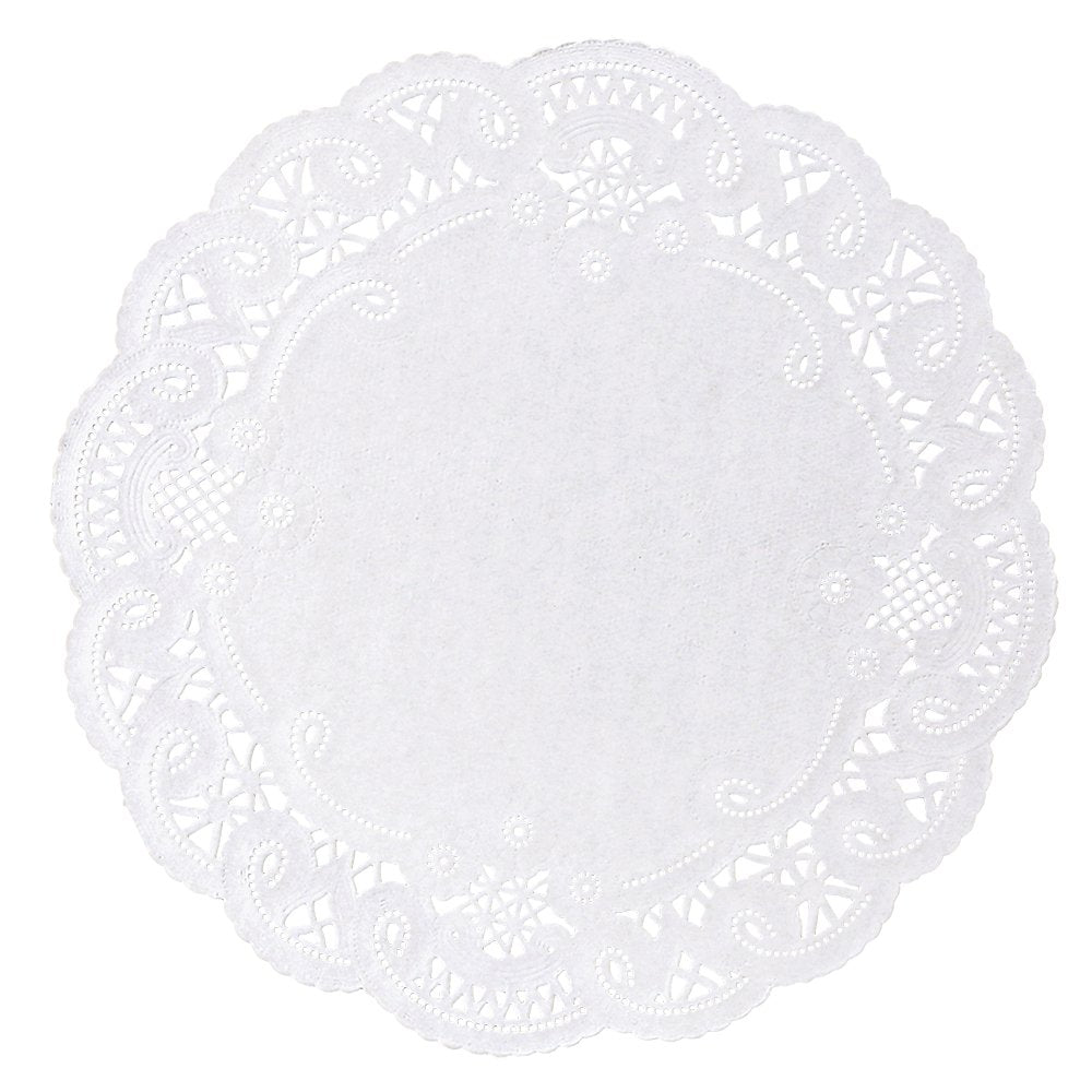 LD8 Doilies Lace French 8" - 1000/Case
