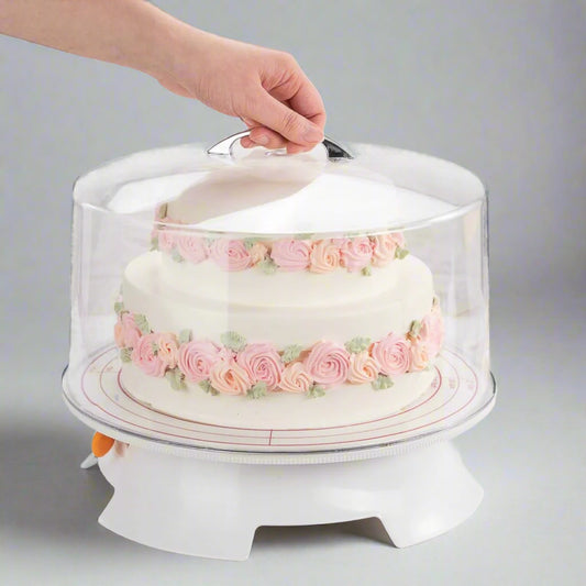 Browne Cake Stand Cover Plastic 12" x 6-4/5" 57140