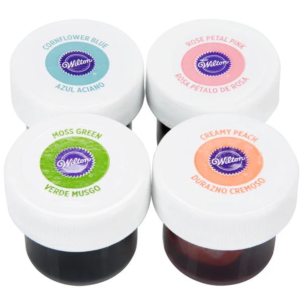 Wilton Pastel Gel Food Coloring 4 Pack 5 oz.