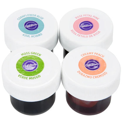 Wilton Pastel Gel Food Coloring 4 Pack 5 oz.