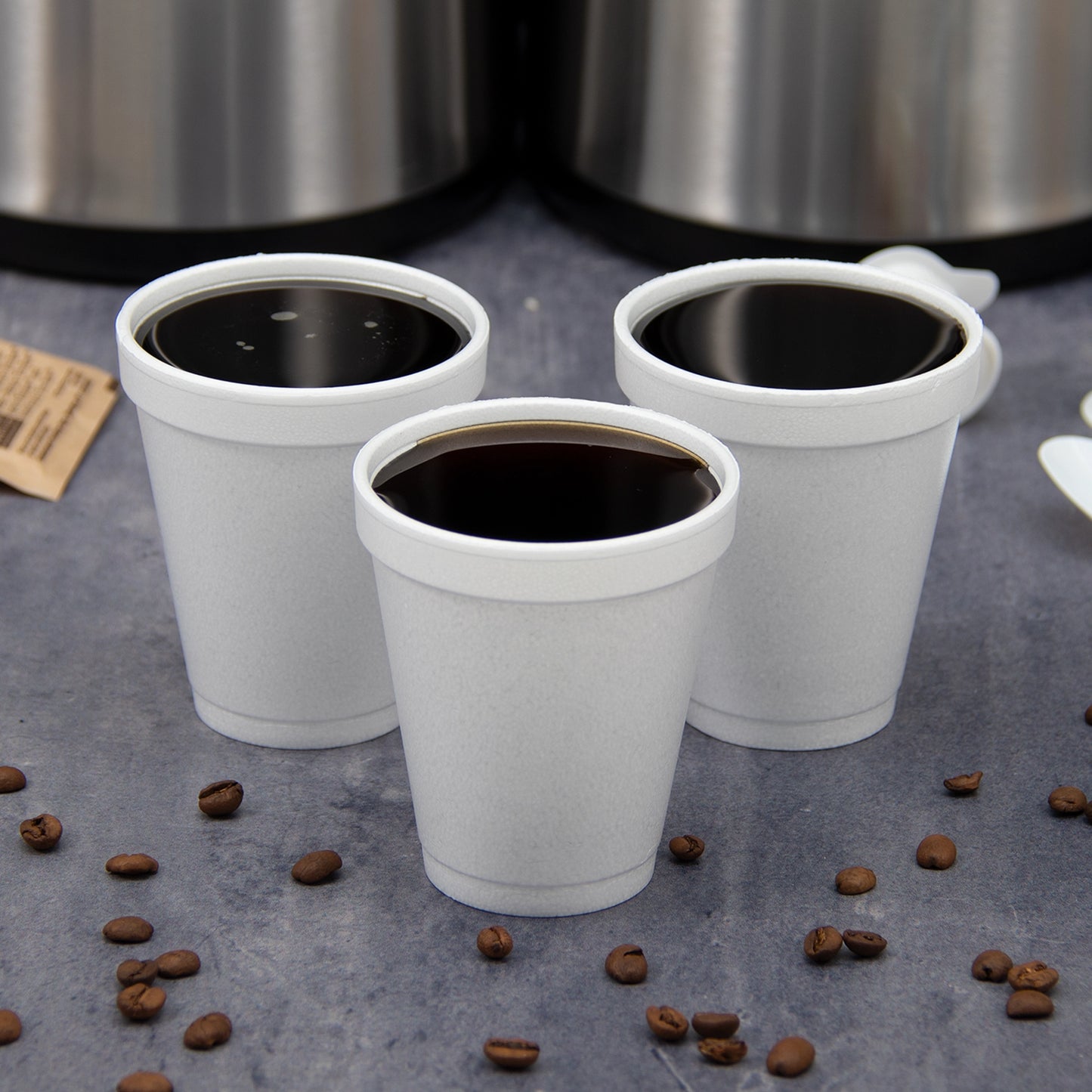 Dart Mfg. White Foam Cup 6 oz. 6J6 - 1000/Case