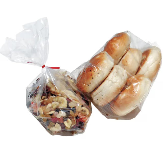 Poly Food Bag Clear 8" x 3" x 15" - 1000/Case