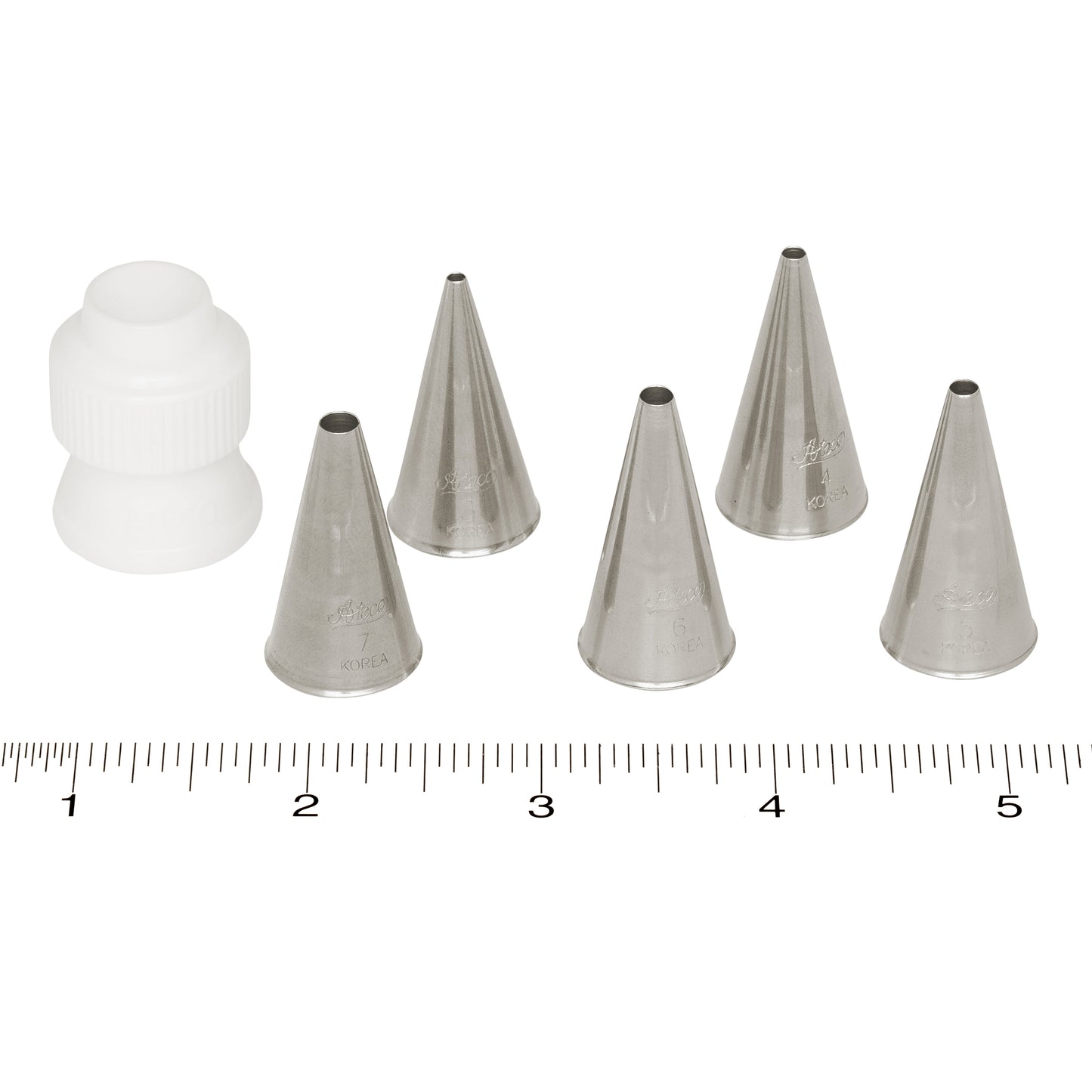 Ateco Stainless Steel  Piping Tip Plain #5