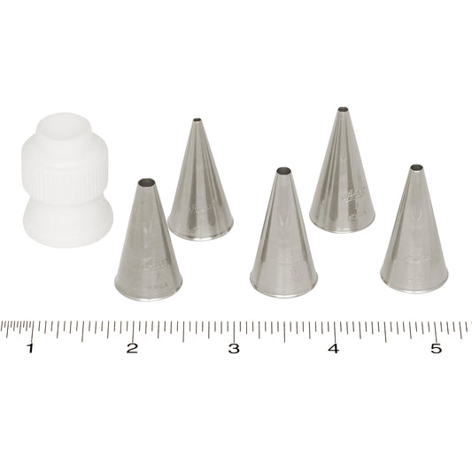 Ateco Stainless Steel  Piping Tip Plain #5