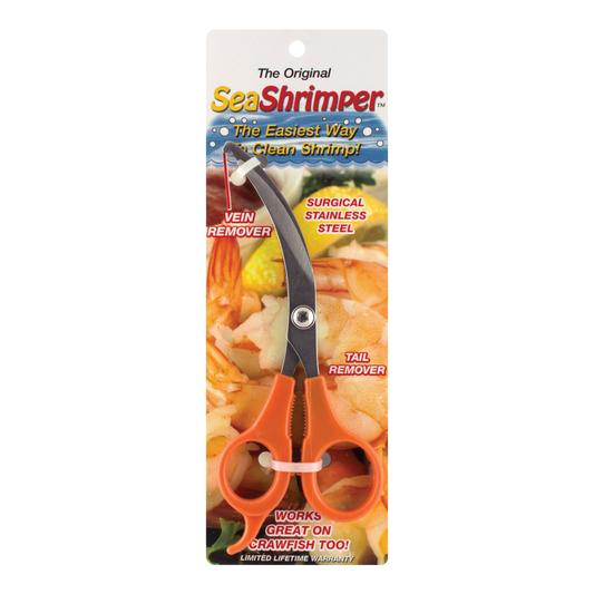 Santoro 431 Sea Shrimper Shrimp Deveiner and Peeler, 8.25"